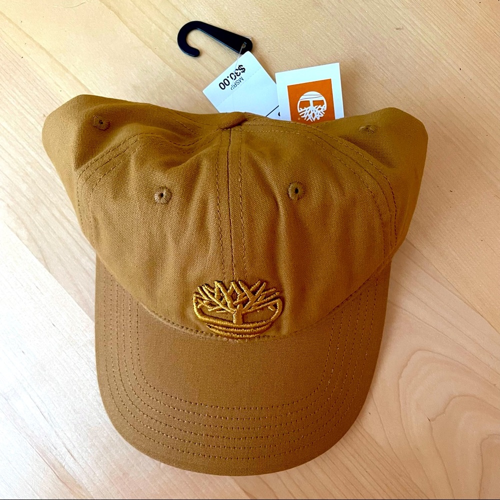 Timberland Embroided Cap Logo Hat OSFA NWT - Picture 2 of 10